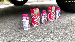 Experiment Car vs Surprise Eggs | Crushing Crunchy & Soft Things by Car | Experiment Car US