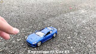 Experiment Car vs Car Toy, Lightning McQueen, Toy Vehicles | Crushing Crunchy & Soft Things by Car