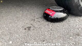 Experiment Car vs Coca Cola in Condom | Crushing Crunchy & Soft Things by Car | Experiment Car US