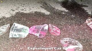Experiment Car vs Ball, Orbeez, Cups  | Crushing crunchy & soft things by Car | Experiment Car US