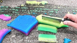 Experiment Car vs Jelly | Crushing crunchy & soft things by Car | Experiment Car US