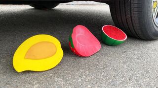 Experiment Car vs Squishy | Crushing crunchy & soft things by Car | Experiment Car US