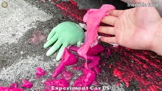 Experiment Car vs Jelly Gloves | Crushing crunchy & soft things by Car | Experiment Car US