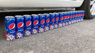 Experiment Car vs Pepsi | Crushing crunchy & soft things by Car | Experiment Car US