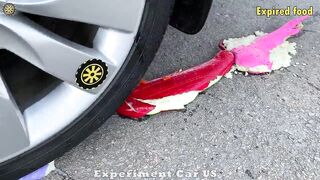 Experiment Car vs vs Plastic Cups | Crushing crunchy & soft things by Car | Experiment Car US