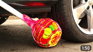 Crushing Crunchy & Soft Things by Car! Experiment Car vs Emoji Slime, Antistress, Color Balls