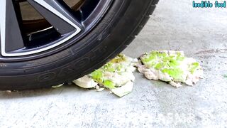 Crushing Crunchy & Soft Things by Car! Experiment Car vs Balloon, Fanta