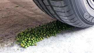 Crushing Crunchy & Soft Things by Car!- EXPERIMENT: CAR vs Orbeez