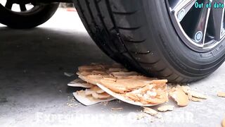 Crushing Crunchy & Soft Things by Car!- EXPERIMENT: CAR VS Pepsi and Balloons