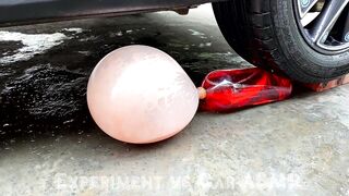 Crushing Crunchy & Soft Things by Car!- EXPERIMENT: CAR vs Melon