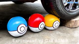 EXPERIMENT: CAR VS POKEMON WATERMELON