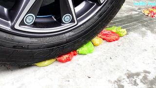 Crushing Crunchy & Soft Things by Car!- EXPERIMENT: CAR VS WATERMELON