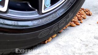 Crushing Crunchy & Soft Things by Car! EXPERIMENT: Car vs Lighter