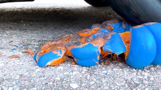 Crushing Crunchy & Soft Things by Car! EXPERIMENT PUMPKINS vs CAR