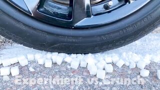 Top 10 Crushing Crunchy & Soft Things by Car! - EXPERIMENT: GLOVE ICE VS CAR