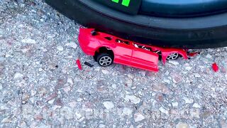Crushing Crunchy & Soft Things by Car! EXPERIMENT CAR vs Stretch Armstrong