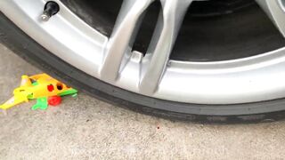 Crushing Crunchy & Soft Things by Car! - Experiment: Car vs Frog