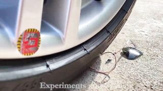 Crushing Crunchy & Soft Things by Car! EXPERIMENT Car vs Water Balloons Coca Cola, Fanta, Mirinda