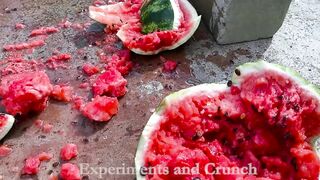 Crushing Crunchy & Soft Things by Car! Experiment Car Vs Watermelon