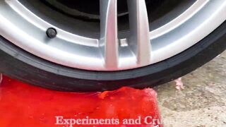 Crushing Crunchy & Soft Things by Car! EXPERIMENT CAR vs Jelly