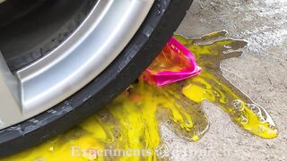 Crushing Crunchy & Soft Things by Car! Experiment Car Vs Watermelon