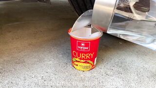 Experiment Car vs Pepsi Cans! Crushing Crunchy & Soft Things by Car!