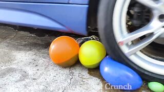 Crushing Crunchy & Soft Things by Car! EXPERIMENT: Car vs Pepsi Cola Balloons vs Mentos