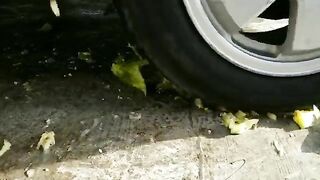 Crushing Crunchy & Soft things By Car! CAR VS FRUIT