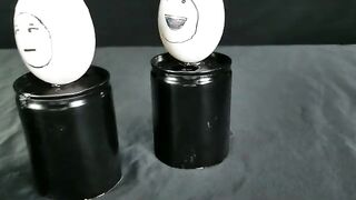 EXPERIMEN: Bullet Shell Vs Eggs ( 173 km/h)
