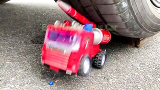 Crushing Crunchy & Soft Things by Car! All EXPERIMENT Fanta, Mirinda, Coca Cola Balloons vs Car #238