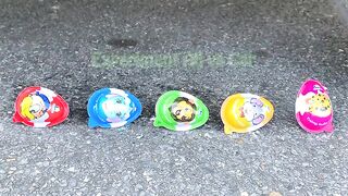 Crushing Crunchy & Soft Things by Car!- Experiment: Car vs Balloons, Jelly, Lighters