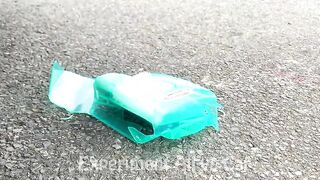 Crushing Crunchy & Soft Things By Car | Experiment: Car vs Color Long Balloons, Fanta