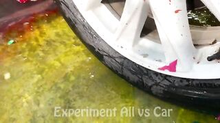 Crushing Crunchy & Soft Things By Car | Experiment: Car vs Big Pumpkin Halloween, Slime