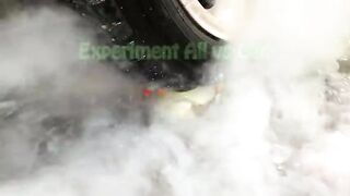 EXPERIMENT: Car vs Slime Piping Bags | Experiment All vs Car