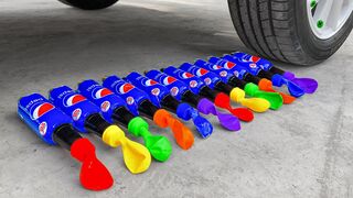 Top 20: Experiment Car vs Pepsi, Balloons, Fruits - Crushing Crunchy & Soft Things by Car | All