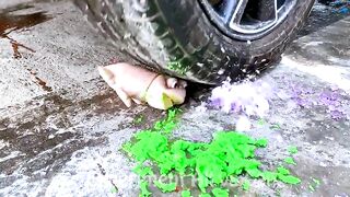 Crushing Crunchy & Soft Things by Car!!! Experiment Car VS Long Balloons