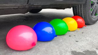 Top 10 Interesting - Experiment: Car vs Water Balloons