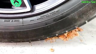 Crushing Crunchy & Soft Things By Car | Experiment: Car vs Coca Cola Cans