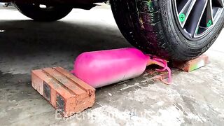 Crushing Crunchy & Soft Things By Car | Experiment: Car vs Watermelon Juice | All Car