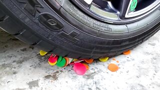 Crushing Crunchy & Soft Things by Car!- Experiment Car vs Plastic Cups | All Car