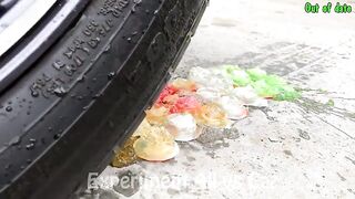 Crushing Crunchy & Soft Things by Car!- Experiment Car Vs Watermelon | All Car