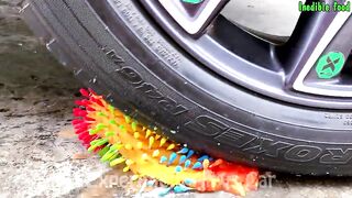 Crushing Crunchy & Soft Things by Car!- Experiment Car vs Race car McQueen