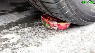 Crushing Crunchy and Soft Things by Car - Experiment Car vs Big Candy