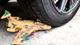 Crushing Crunchy & Soft Things by Car!- Experiment Car vs 24 Coca Cola Cans, Balloons, Kimchi