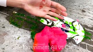Crushing Crunchy & Soft Things by Car - Experiment Car vs Color Eggs | All Car