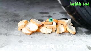 Crushing Crunchy & Soft Things by Car! Experiment Car vs Bowling