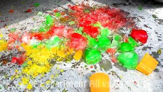 Crushing Crunchy & Soft Things by Car!- Experiment: Car Vs Toothpaste and Balloons