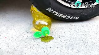 Crushing Crunchy & Soft Things by Car! EXPERIMENT: CAR VS MELON