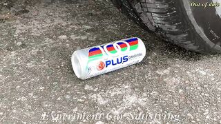 Experiment Car vs Coca-Cola, Pepsi, Water Balloons | Top 25 Crushing Crunchy & Soft Things by Car