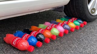 Huge Variety of Mentos! Coca Cola,Pepsi, Fanta, Sprite in Hole Underground | Satisfying